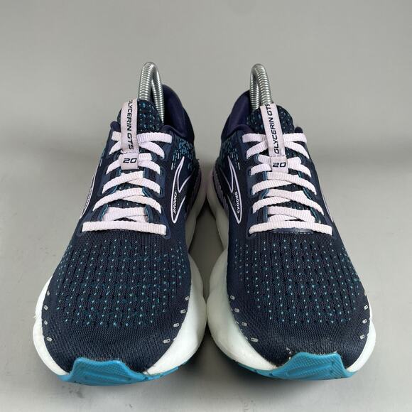 Brooks Glycerin 20 Women's Size 8.5 Blue Athletic Shoes Running Sneakers Casual - Picture 2 of 9